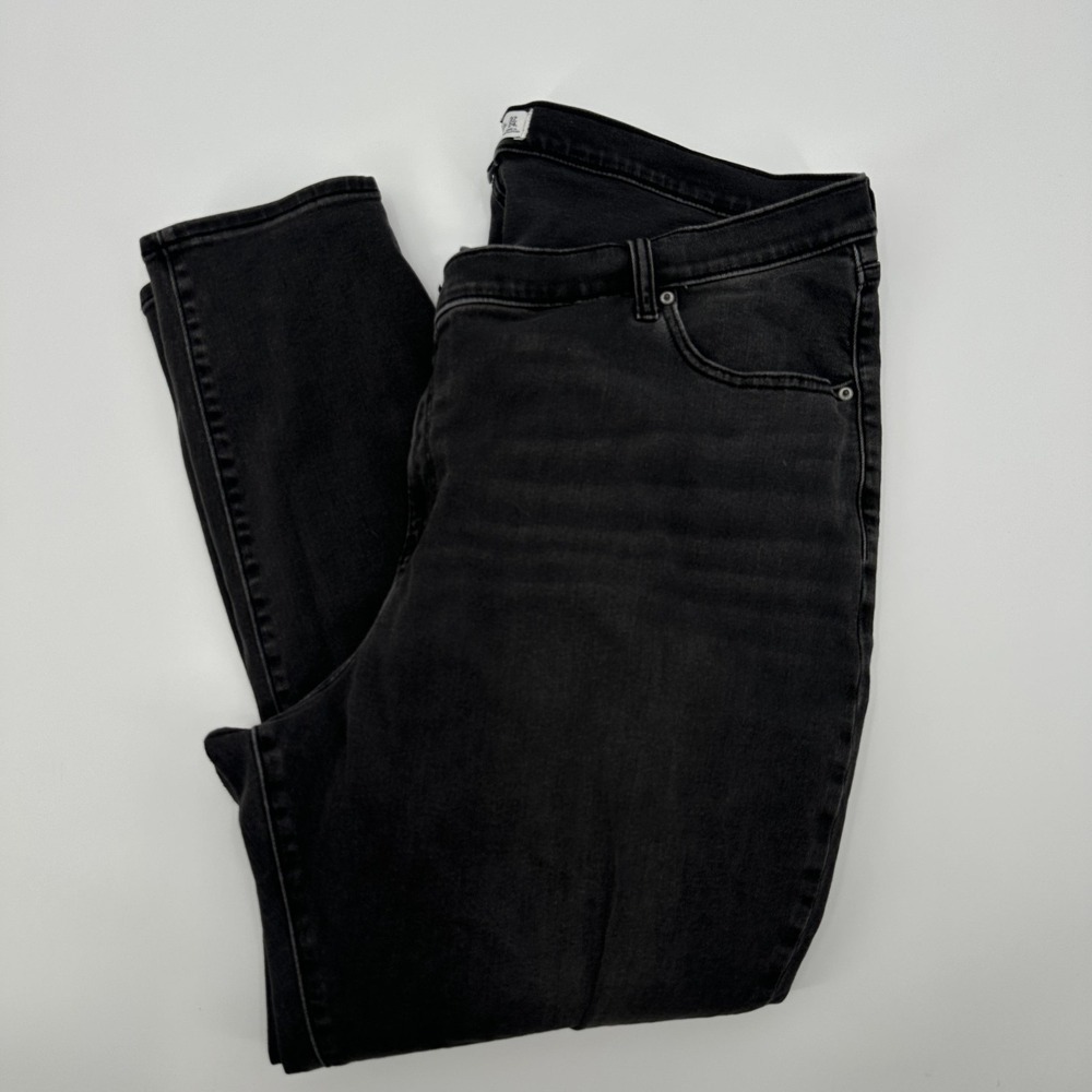 Abercrombie & Fitch Jeans Womens 24‎ Black High Rise Super Skinny Ankle Denim